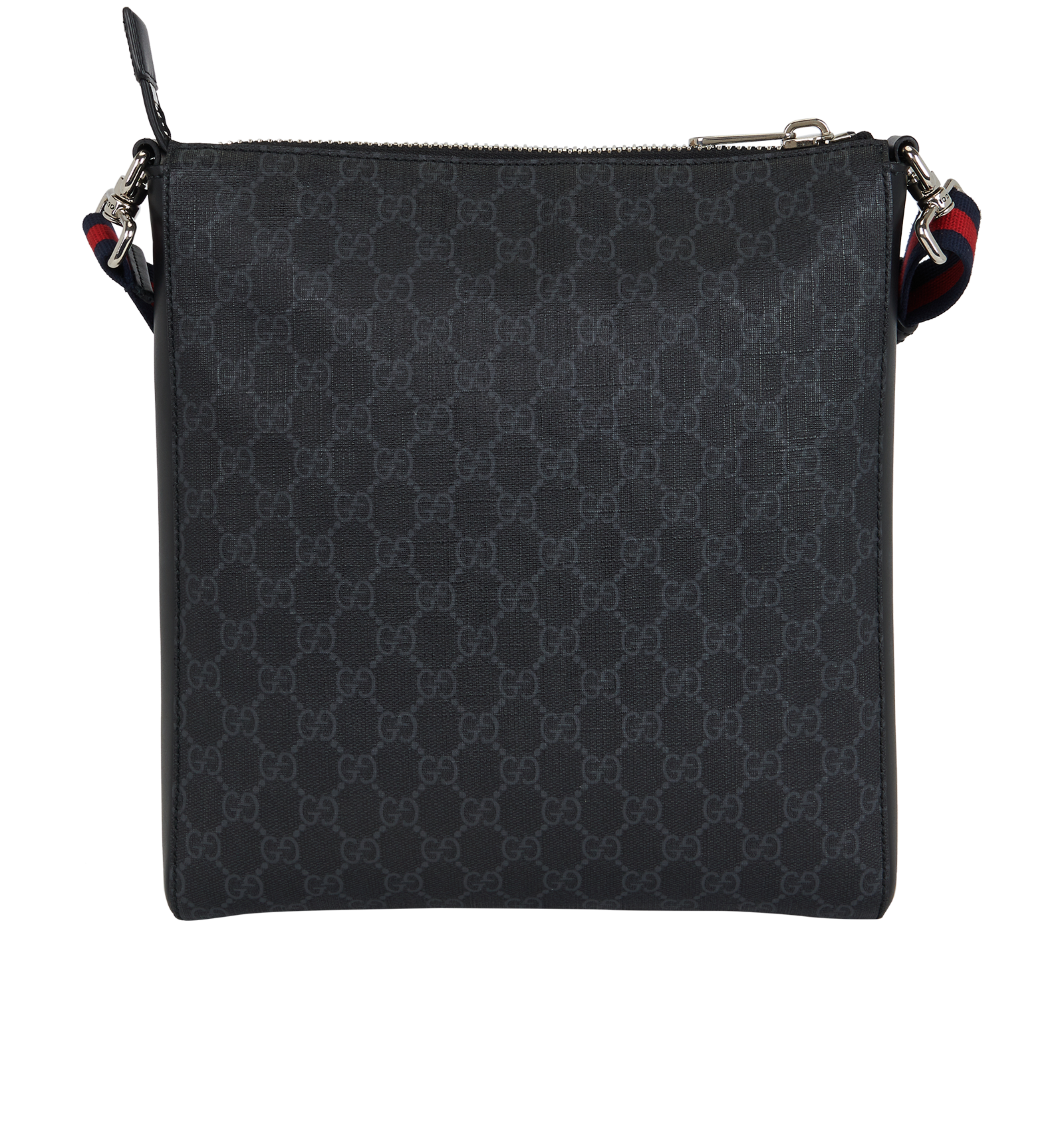 GG Messenger, &pound;550, Handbags, Black, Canvas, Back view